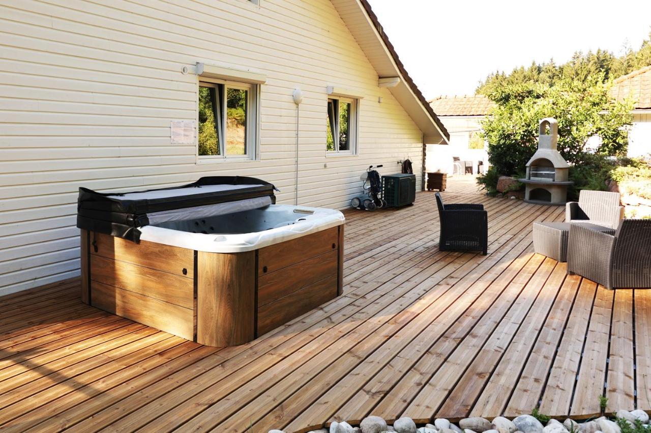 Le Chalet Blanc - Jacuzzi / Piscine / Sauna Gerardmer Bagian luar foto