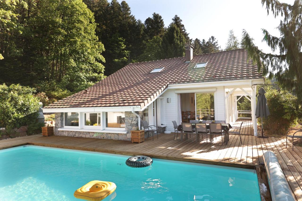 Le Chalet Blanc - Jacuzzi / Piscine / Sauna Gerardmer Bagian luar foto